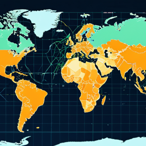 Home 7 **
Prompt: A complex network of data streams and connections, visualizing Big Data architecture with Hadoop and Spark. Focus on the flow and scale, representing the challenge and potential of managing massive datasets, possibly incorporating a globe or world map to show data originating from different locations. Use a color palette of blues, greens, and oranges.
**
