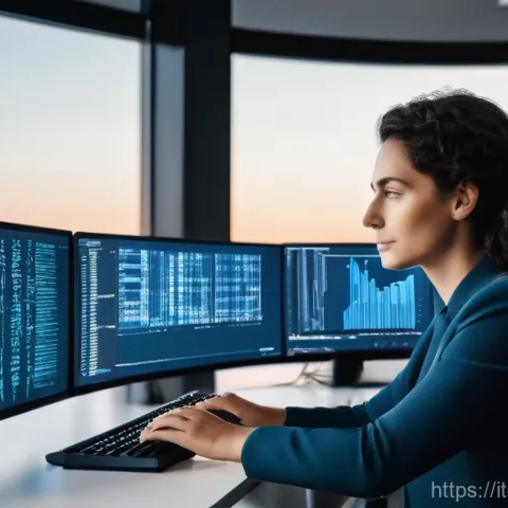 AI 개발자 직무 교육 - **Prompt for AI Developer / Machine Learning Engineer:**
"A vibrant, high-definition image of a ...