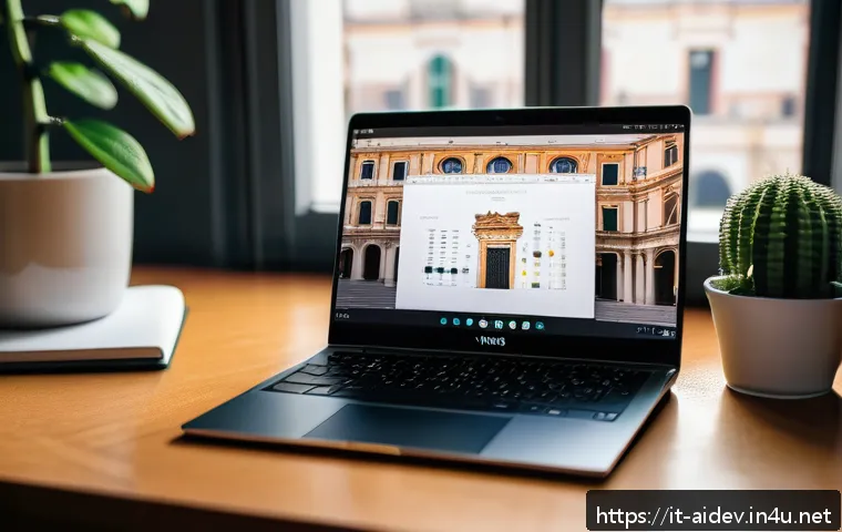 인공지능 개발 툴 사용법 - A modern software developer workspace in Italy, featuring a sleek laptop displaying Python code and ...
